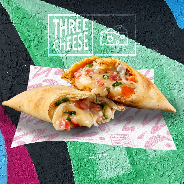 Three Cheese Empanada Half Moon Empanadas